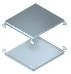 BUILT RIGHT SFZC55 0.31" Stencil Frame Zig-Zag Top & Bottom Set with 55 Slots, 36"