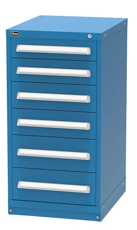 Vidmar 6 Drawer Cabinet 27.75" x 22.5" x 44"