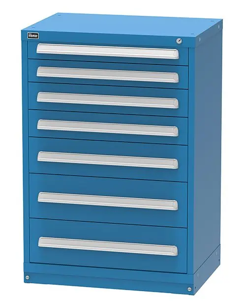 Vidmar 7 Drawer Cabinet 21.38" x 30" x 44"