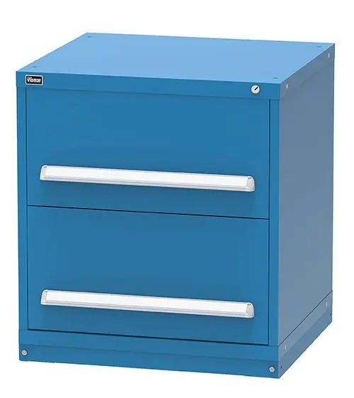 Vidmar 2 Drawer Cabinet 27.75" x 30" x 33"