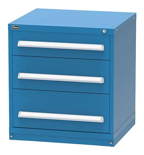 Vidmar 3 Drawer Cabinet 27.75" x 30" x 33"