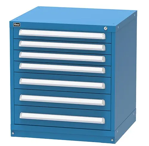 Vidmar 7 Drawer Cabinet 27.75" x 30" x 33"