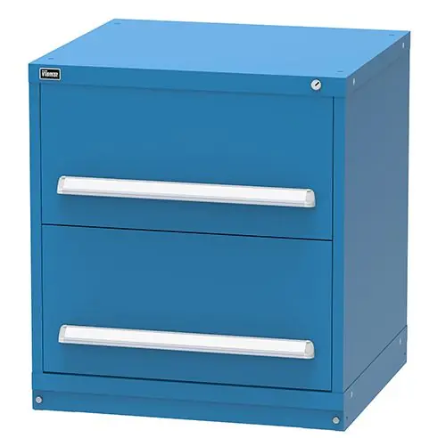 Vidmar 2 Drawer Cabinet 27.75" x 30" x 33"