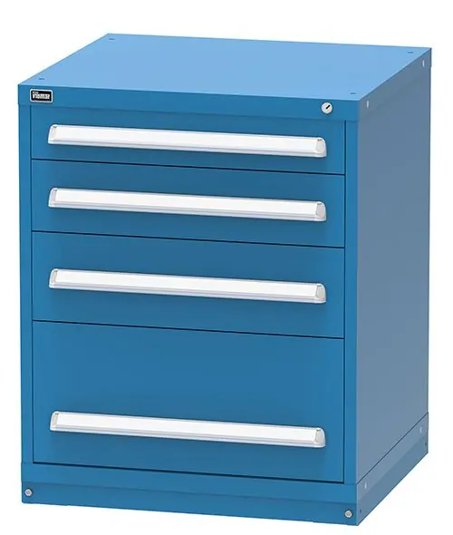 Vidmar 4 Drawer Cabinet 27.75" x 30" x 37"