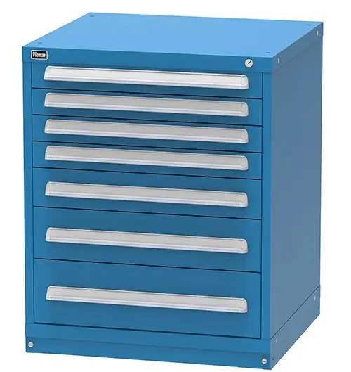 Vidmar 7 Drawer Cabinet 27.75" x 30" x 37"