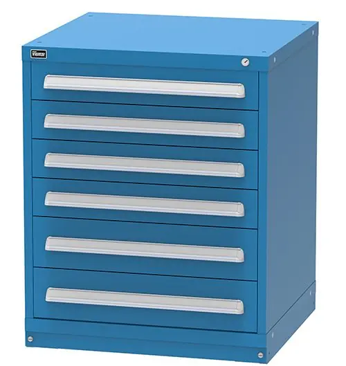 Vidmar 6 Drawer Cabinet 27.75" x 30" x 37"