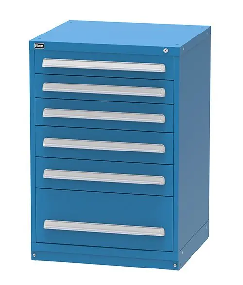 Vidmar 9 Drawer Cabinet 27.75" x 30" x 44"
