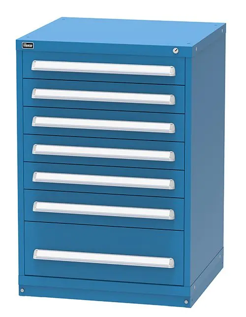 Vidmar 7 Drawer Cabinet 27.75" x 30" x 44"