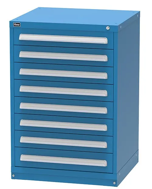 Vidmar 8 Drawer Cabinet 27.75" x 30" x 44"