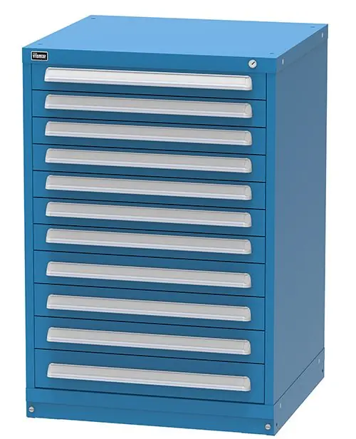 Vidmar 11 Drawer Cabinet 27.75" x 30" x 44"