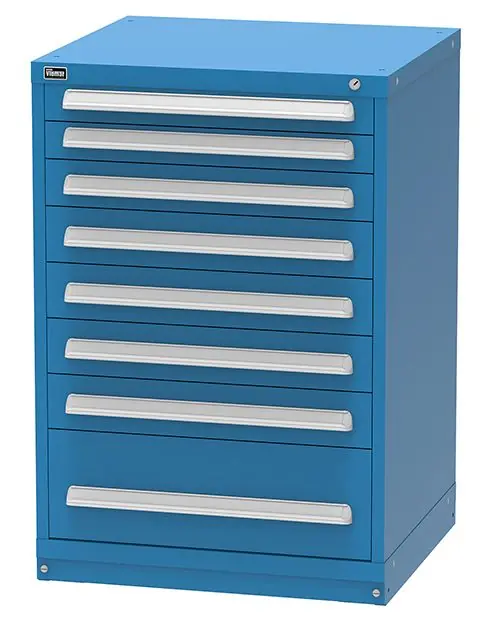 Vidmar 8 Drawer Cabinet 27.75" x 30" x 44"