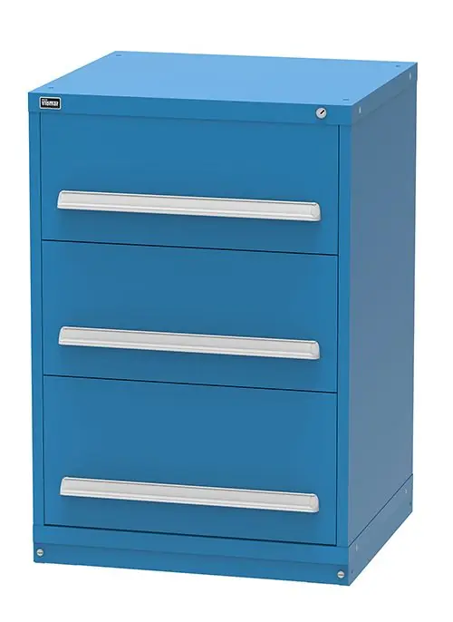 Vidmar 3 Drawer Cabinet 27.75" x 30" x 44"