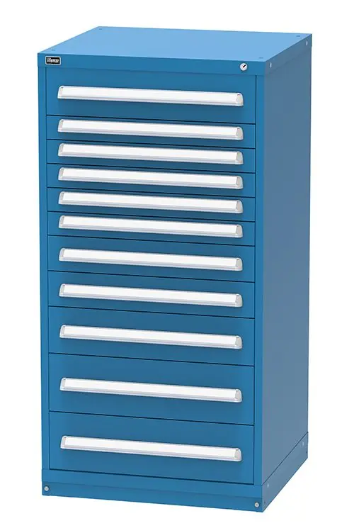 Vidmar 11 Drawer Cabinet 27.75" x 30" x 59"