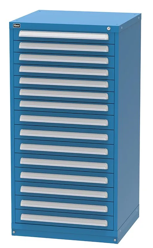 Vidmar 15 Drawer Cabinet 27.75" x 30" x 59"