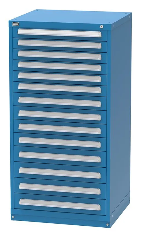 Vidmar 14 Drawer Cabinet 27.75" x 30" x 59"