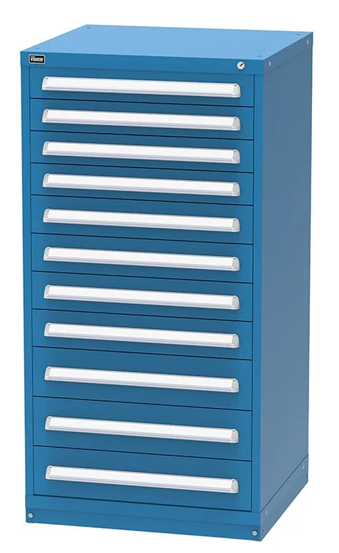 Vidmar 11 Drawer Cabinet 27.75" x 30" x 59"