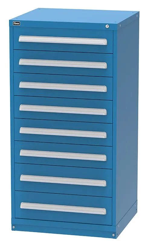 Vidmar 8 Drawer Cabinet 27.75" x 30" x 59"