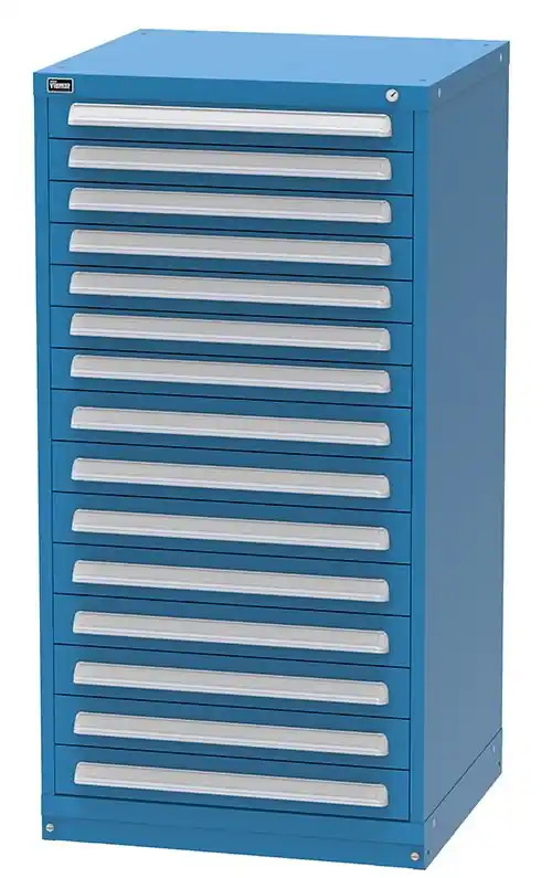 Vidmar 15 Drawer Cabinet 27.75" x 30" x 59"