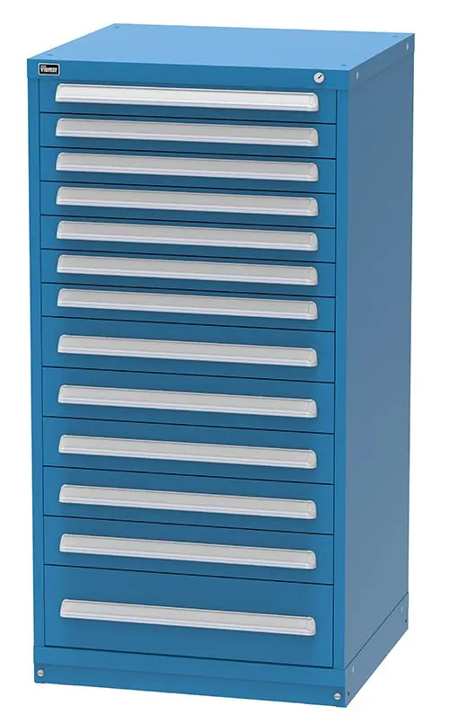 Vidmar 13 Drawer Cabinet 27.75" x 30" x 59"