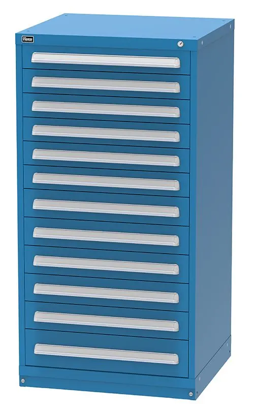 Vidmar 12 Drawer Cabinet 27.75" x 30" x 59"