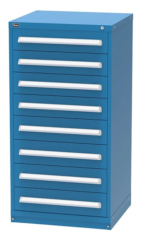 Vidmar 8 Drawer Cabinet 27.75" x 30" x 59"