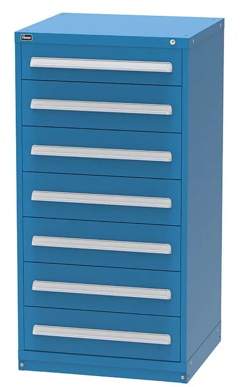 Vidmar 7 Drawer Cabinet 27.75" x 30" x 59"