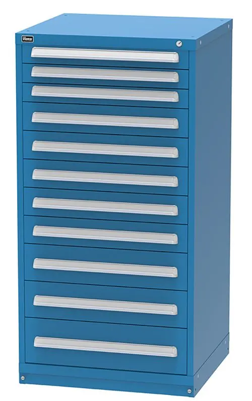 Vidmar 11 Drawer Cabinet 27.75" x 30" x 59"