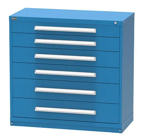 Vidmar 6 Drawer Cabinet 21.38" x 45" x 44"