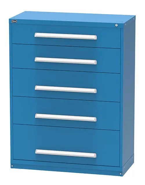 Vidmar 5 Drawer Cabinet 21.38" x 45" x 59"