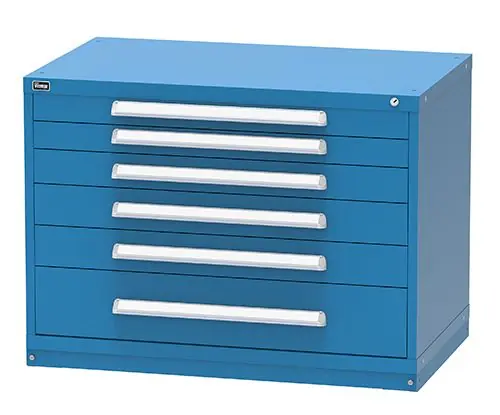 Vidmar 6 Drawer Cabinet 27.75" x 45" x 33"