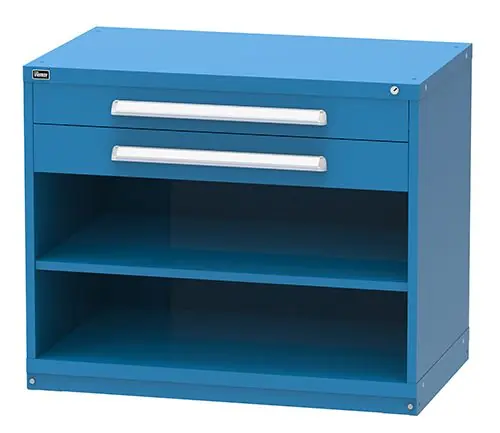 Vidmar 2 Drawer Cabinet 27.75" x 45" x 37"