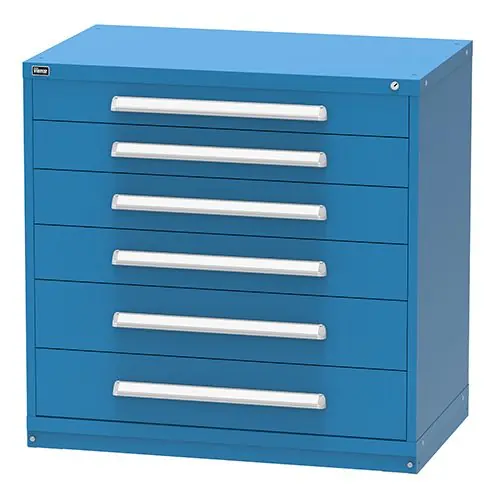 Vidmar 6 Drawer Cabinet 27.75" x 45" x 44"