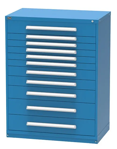 Vidmar 11 Drawer Cabinet 27.75" x 45" x 59"