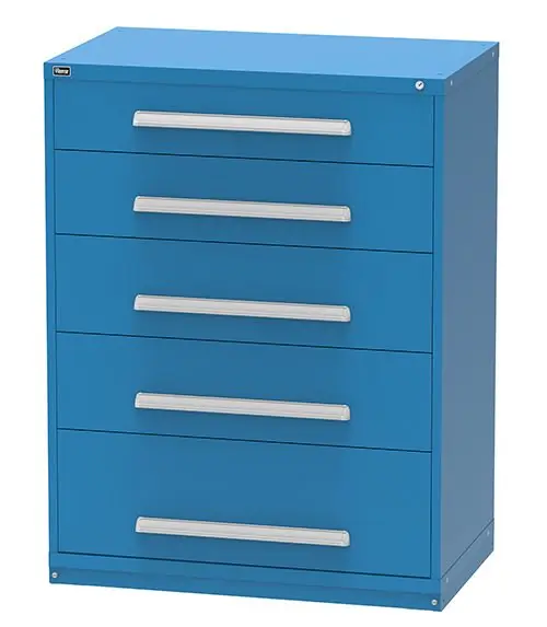 Vidmar 5 Drawer Cabinet 27.75" x 45" x 59"