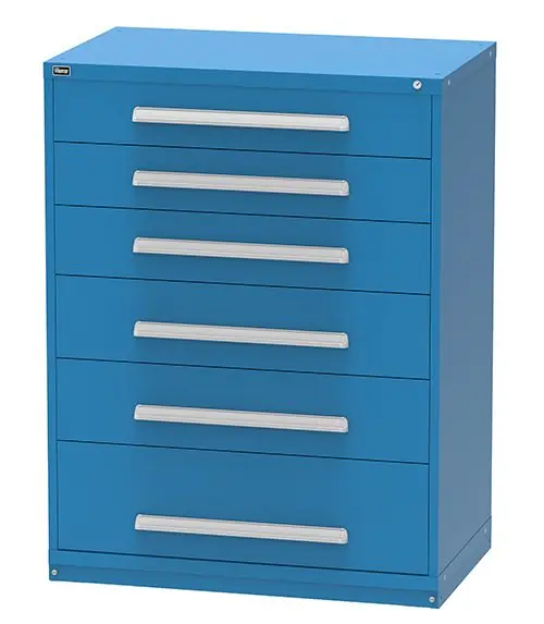 Vidmar 6 Drawer Cabinet 27.75" x 45" x 59"