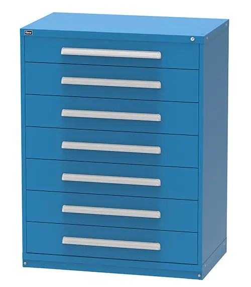 Vidmar 7 Drawer Cabinet 27.75" x 45" x 59"