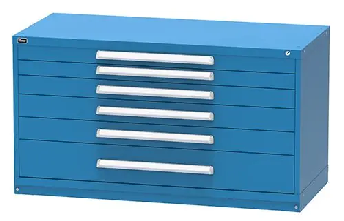 Vidmar 6 Drawer Cabinet 27.75" x 60" x 33"