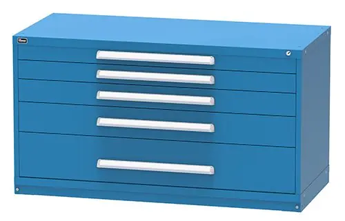 Vidmar 5 Drawer Cabinet 27.75" x 60" x 33"