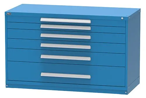 Vidmar 6 Drawer Cabinet 27.75" x 60" x 37"