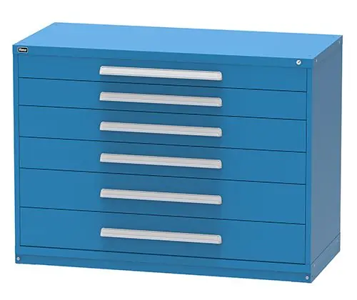 Vidmar 6 Drawer Cabinet 27.75" x 60" x 44"