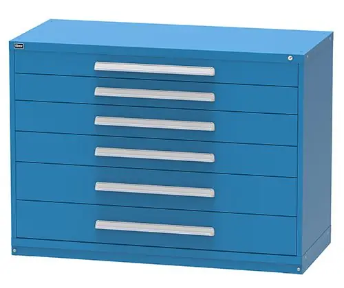 Vidmar 6 Drawer Cabinet 27.75" x 60" x 44"