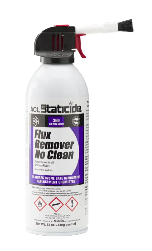 ACL 8623 No-Clean Flux Remover, 12 oz. Can