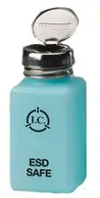 R&R Lotion SD-6-ESD-AS Dispensing Bottle with Anti-Splash Pump, Blue, 6 oz.