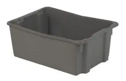 LEWISBins SN2618-10 Polylewton® Stack-N-Nest Container, 18.7" x 26.1" x 10.5"