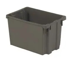 LEWISBins SN2013-12 Polylewton® Stack-N-Nest Container, 12.9" x 19.4" x 12.1"