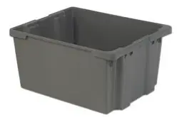 LEWISBins SN3024-15 Polylewton® Stack-N-Nest Container, 22.4" x 29.6" x 15.1"