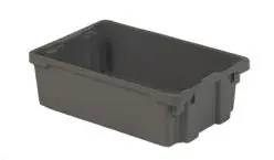 LEWISBins SN2012-6 Polylewton® Stack-N-Nest Container, 13" x 20.1" x 6.2"