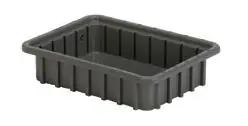 LEWISBins DC1025 Divider Box Container, 8.3" x 10.8" x 2.5"
