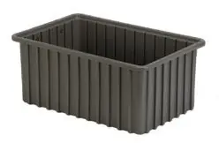 LEWISBins DC2070 Divider Box Container, 10.9" x 16.5" x 7"