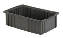 LEWISBins NDC2050 Divider Box Container, 10.9" x 16.5" x 5"